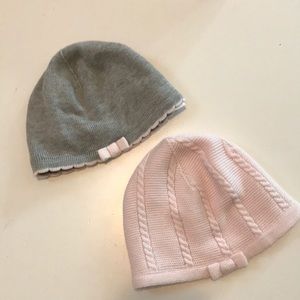Baby beanies! Like new!